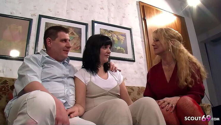 German Mature Psychiatrist Guides Genuine Couple in Authentic FFM Ménage à Trois