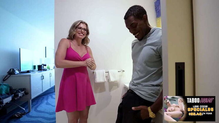 MILF Step-Mom Cory in Taboo Encounter with Bully's Step-Dad